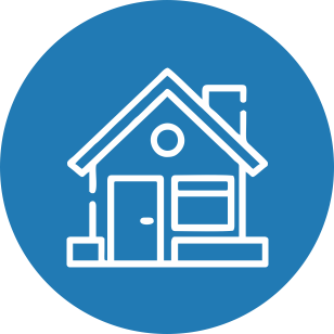 SERVICES house blue